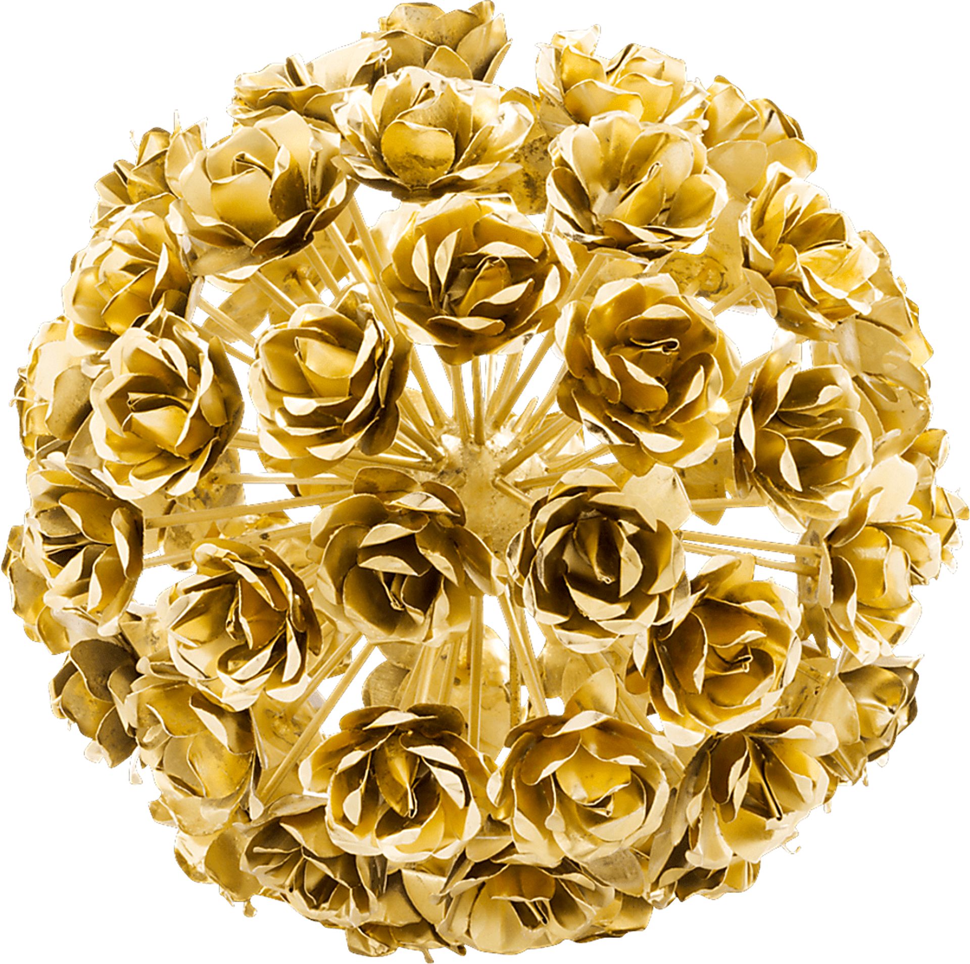 Floria Gold Sphere - Image 1