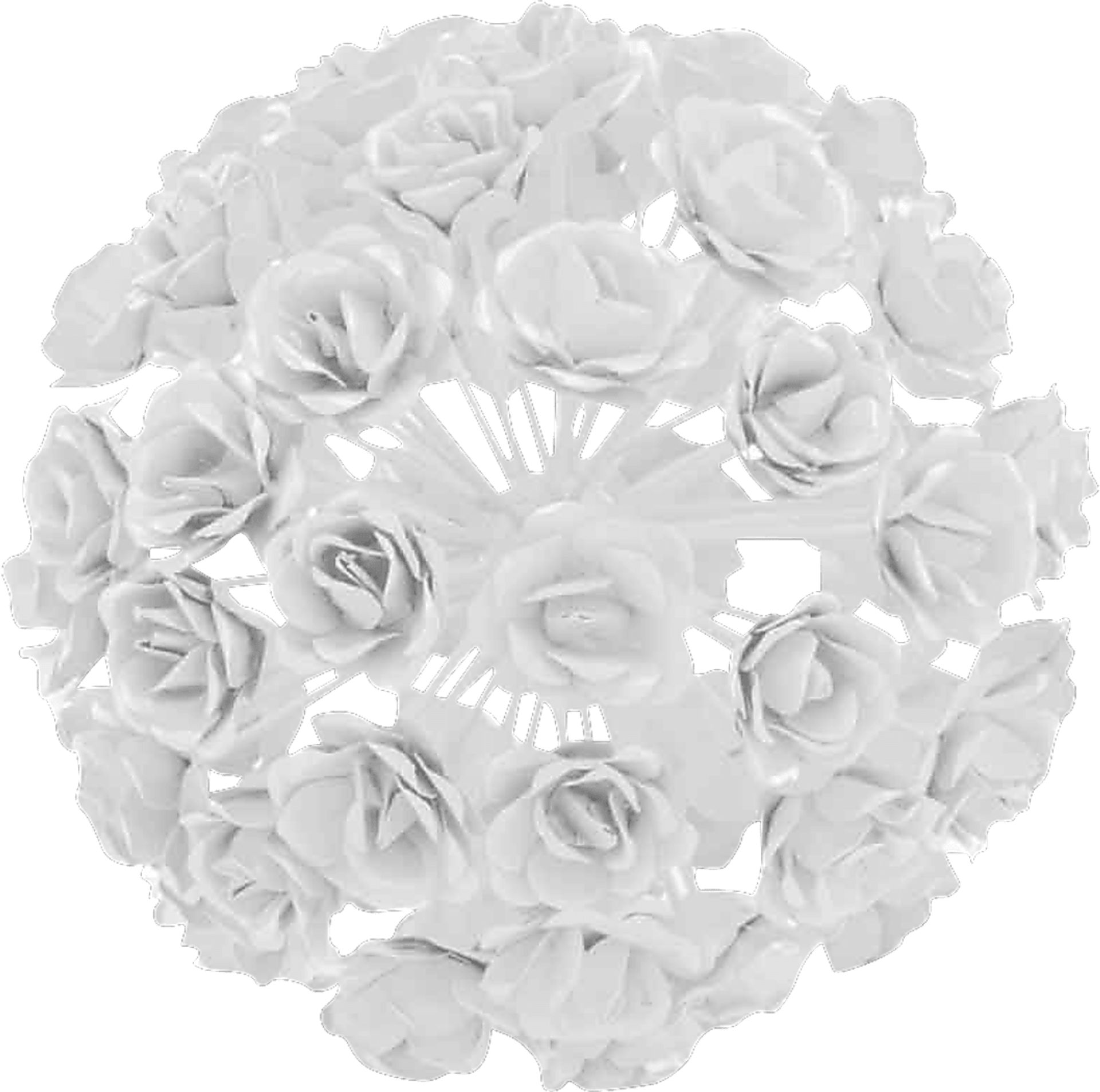 Floria White Sphere - Image 1