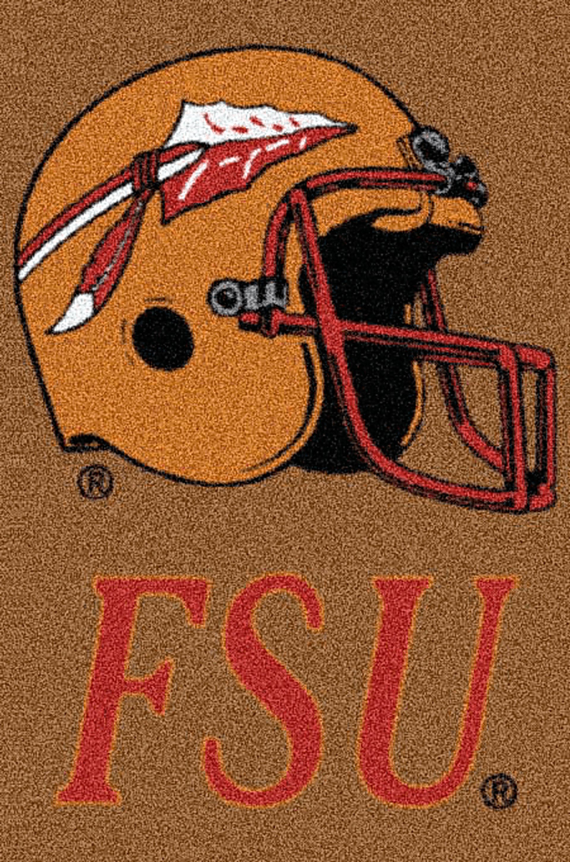 Florida State University 5 x 8 Helmet Rug - Image 1