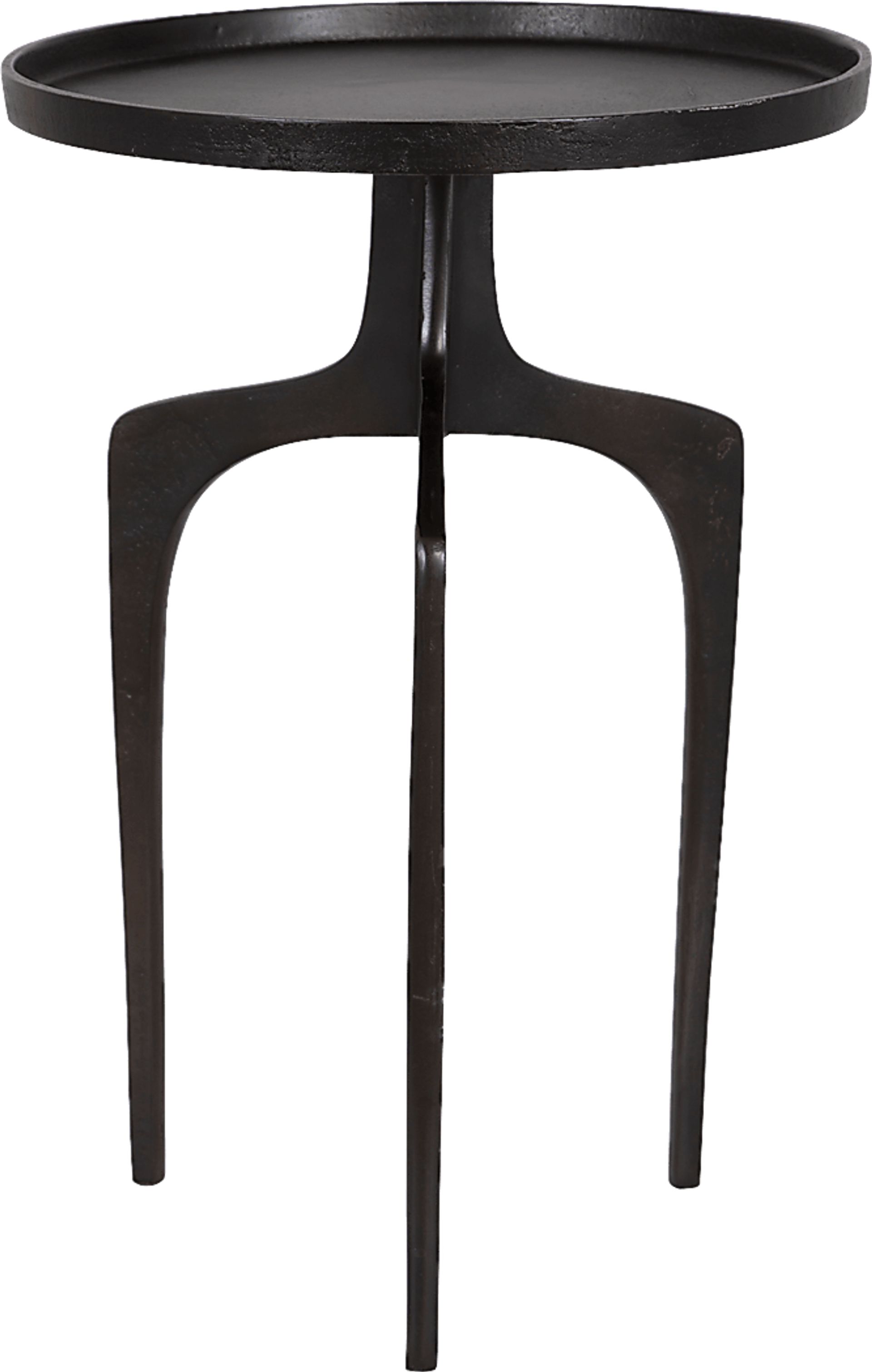 Florinan Dark Brown Accent Table - Image 1