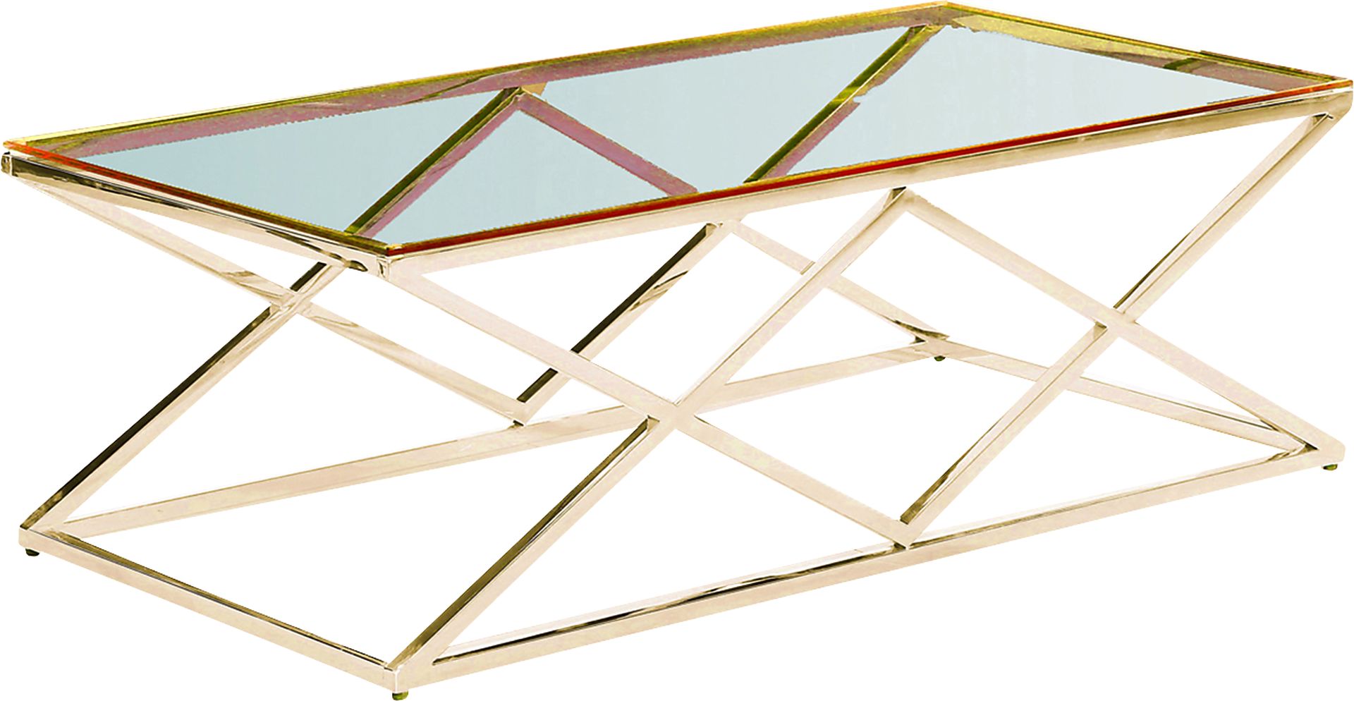 Florinda Gold Colors,Metal Cocktail Table | Rooms to Go