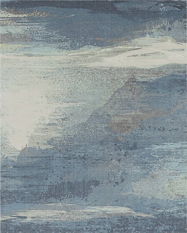 Florines Blue 8' x 10' Rug - Thumbnail - Image 1