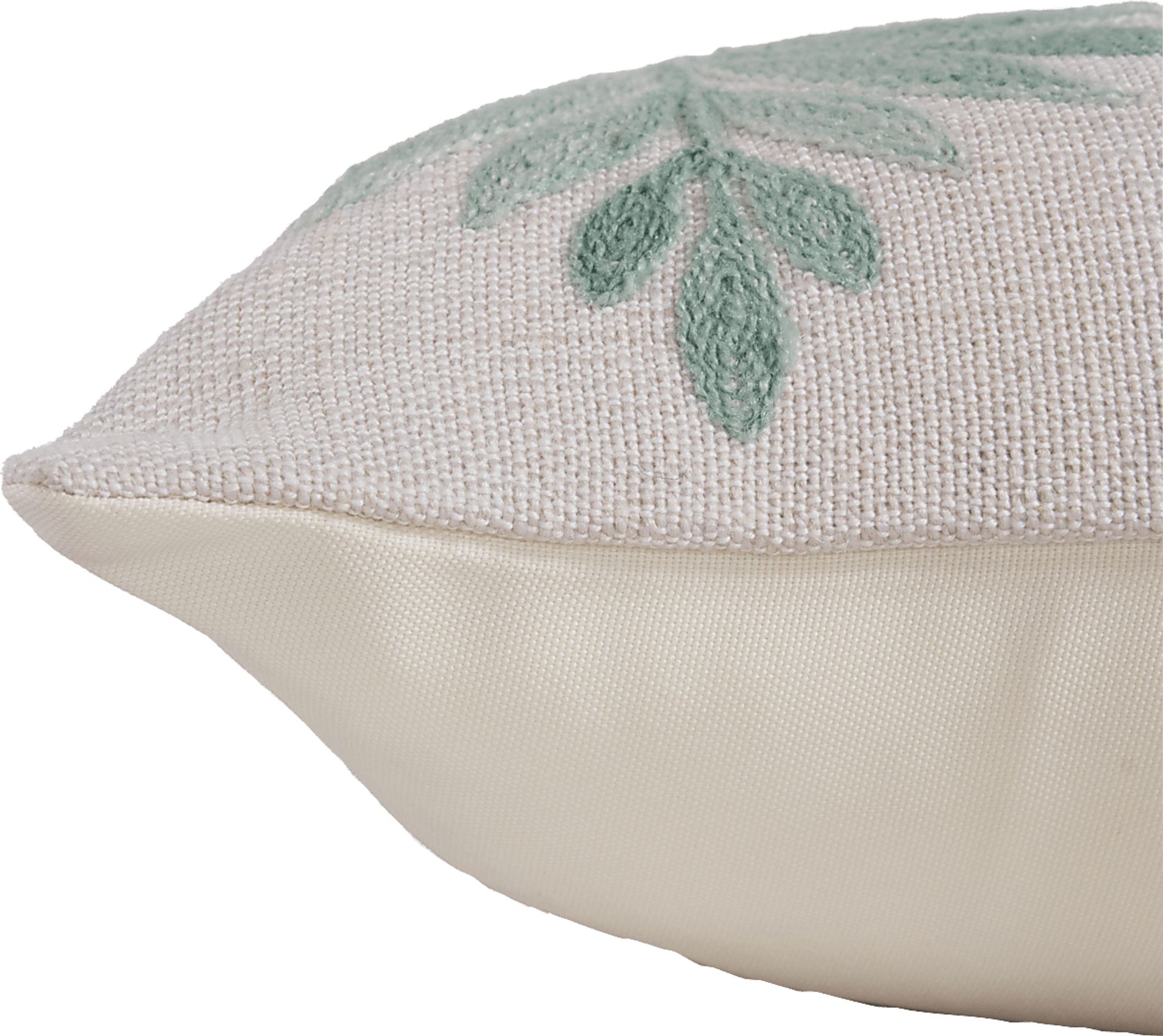 Floris Green Indoor/Outdoor Accent Pillow - Image 3