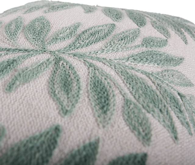 Floris Green Indoor/Outdoor Accent Pillow - Thumbnail - Image 6