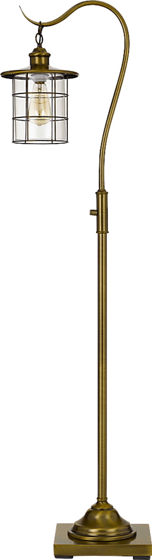 Flormont Brass Floor Lamp - Thumbnail - Image 1