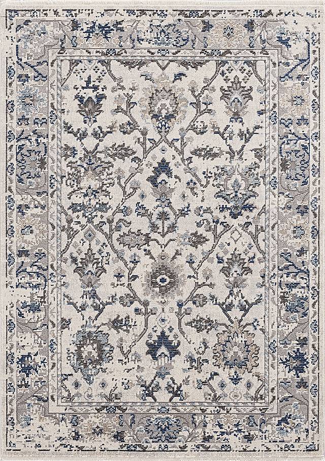 Florrie Silver 7'10 x 10' Rug - Thumbnail - Image 1