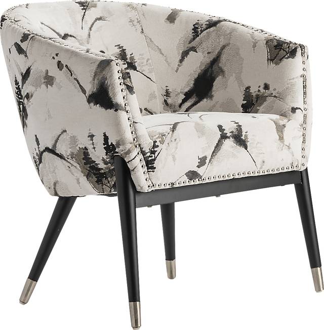 Florson White Accent Chair - Thumbnail - Image 1