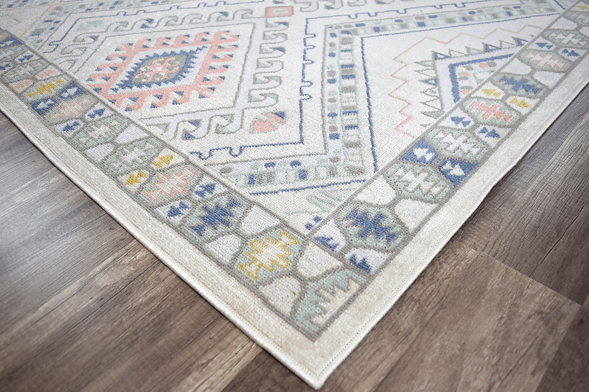 Flosi White 8' x 10' Rug - Image 2