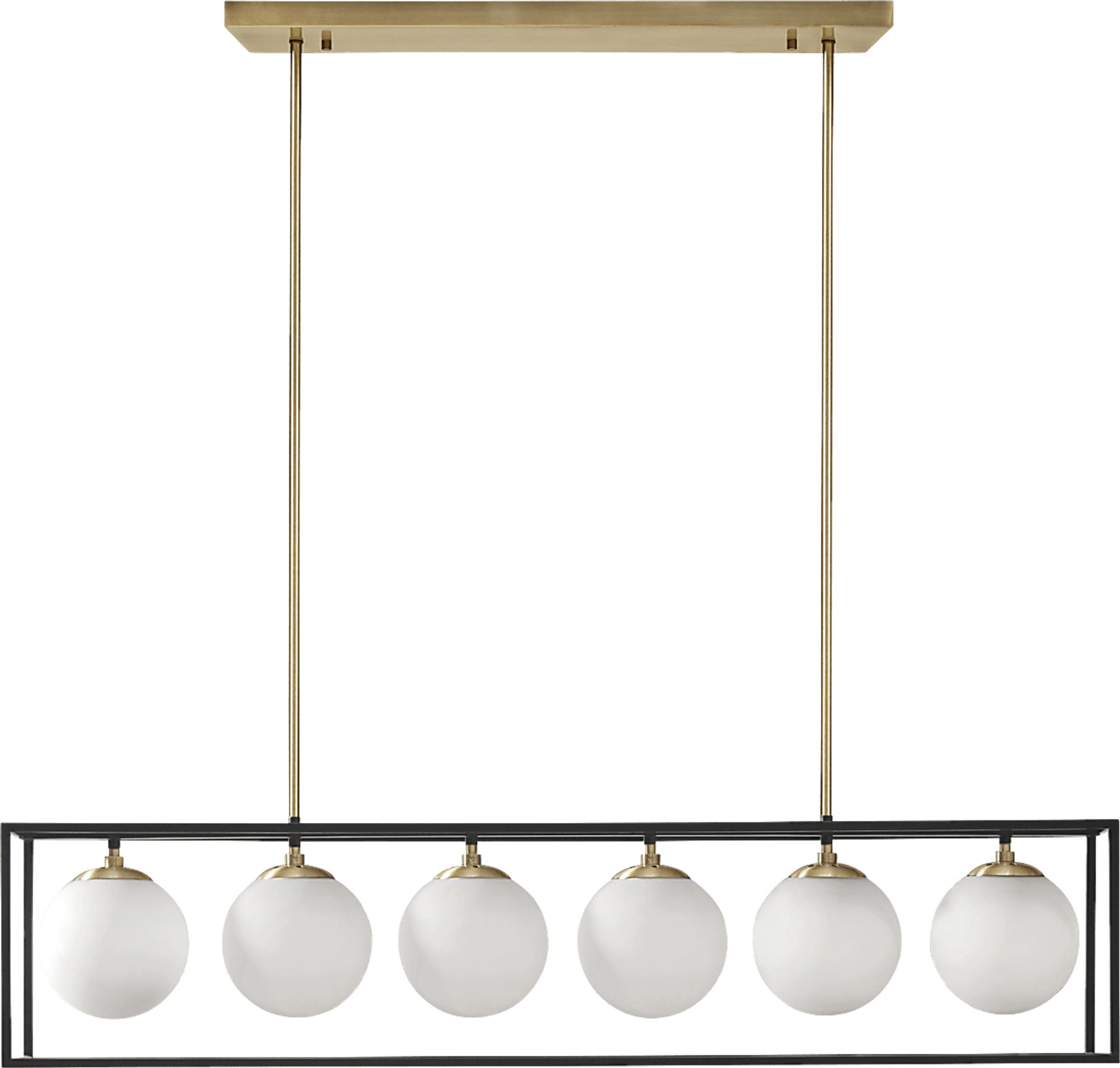 Flotilla View Black Chandelier - Image 1