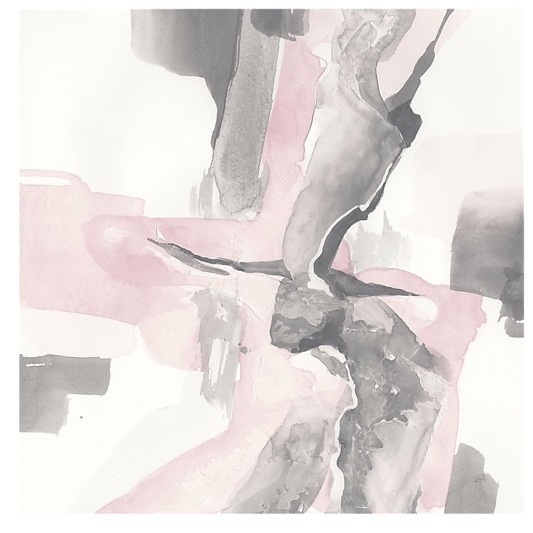 Flourishing Thoughts Pink Artwork