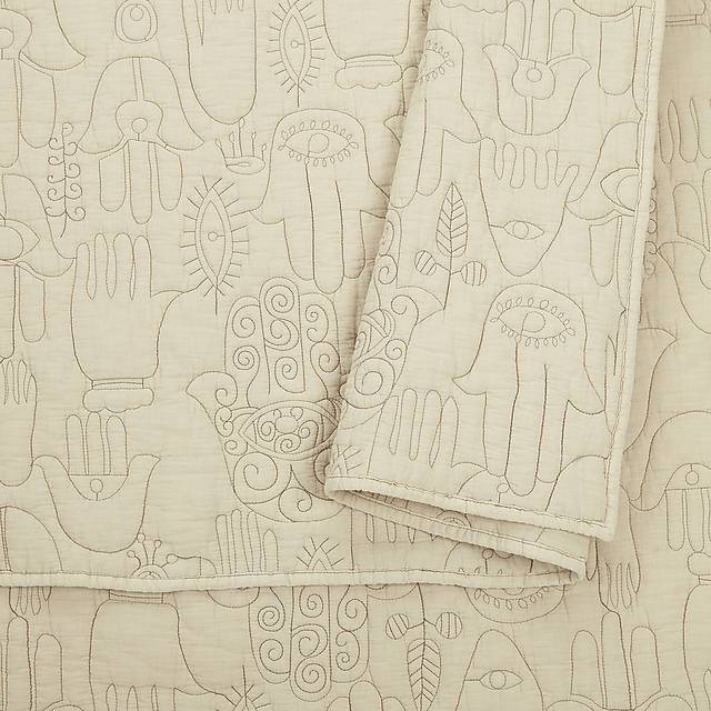 Flournoy Natural King 3 Pc Quilt Set - Thumbnail - Image 6