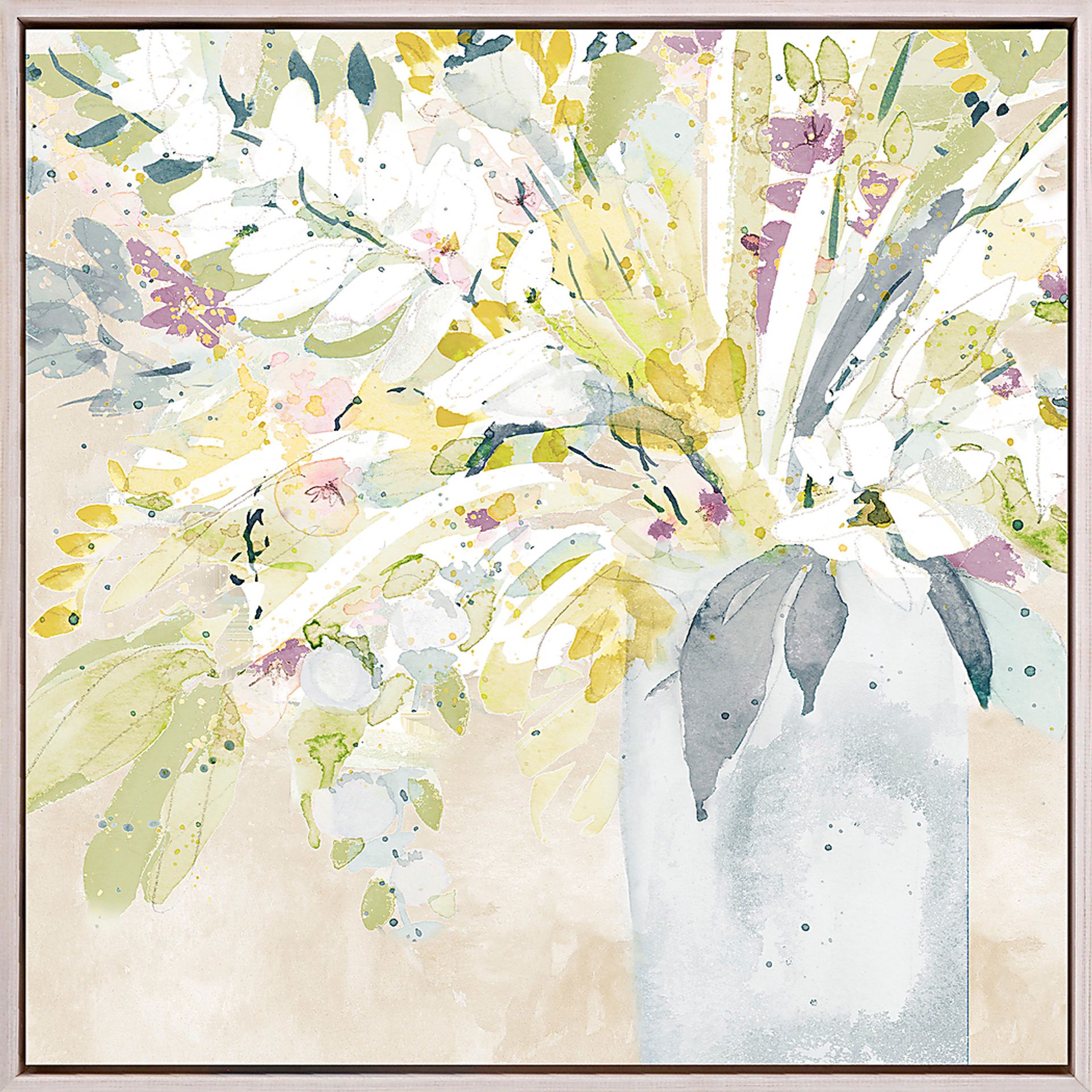 Flower Burst II Framed Artwork - Image 1
