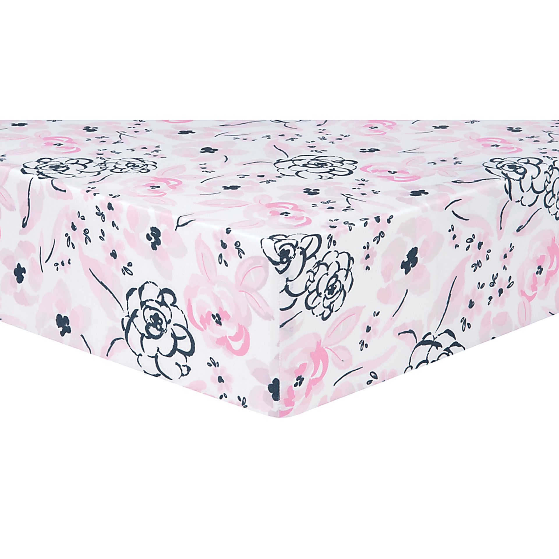 Flower Fantasy White 4 Pc Baby Bedding Set - Image 12