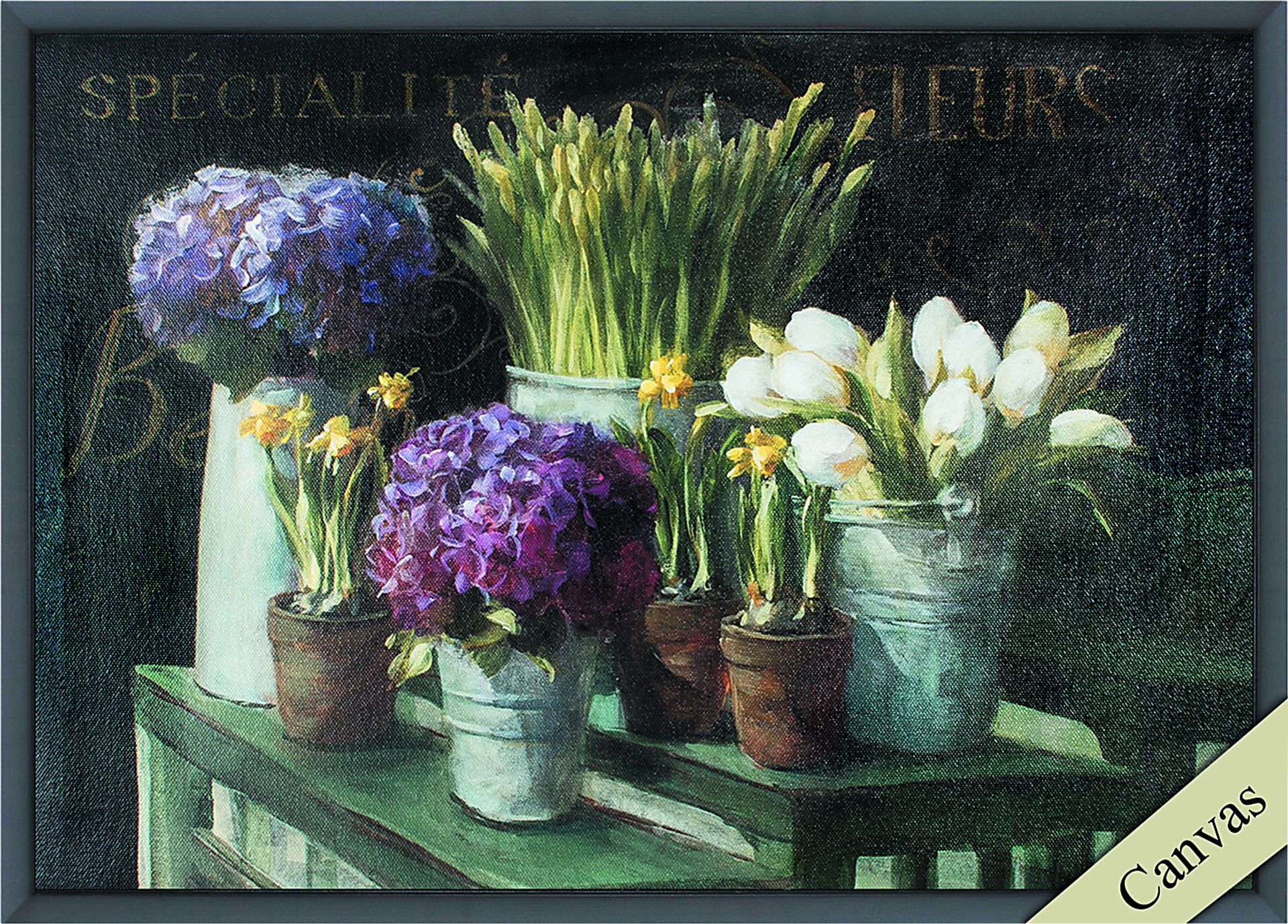 Flower Market Artwork - Image 1