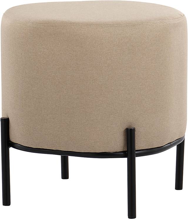 Flowerdale Beige Accent Ottoman - Thumbnail - Image 2