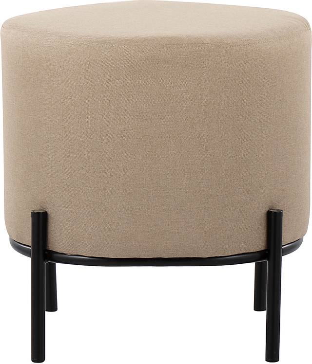 Flowerdale Beige Accent Ottoman - Thumbnail - Image 4