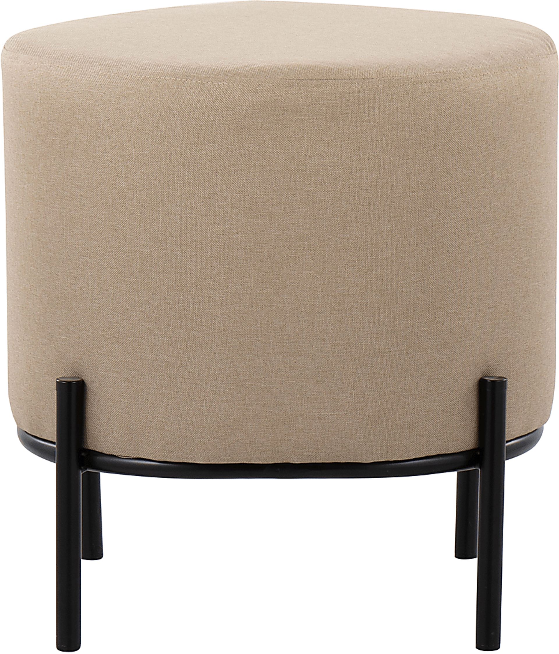 Flowerdale Beige Accent Ottoman - Image 4