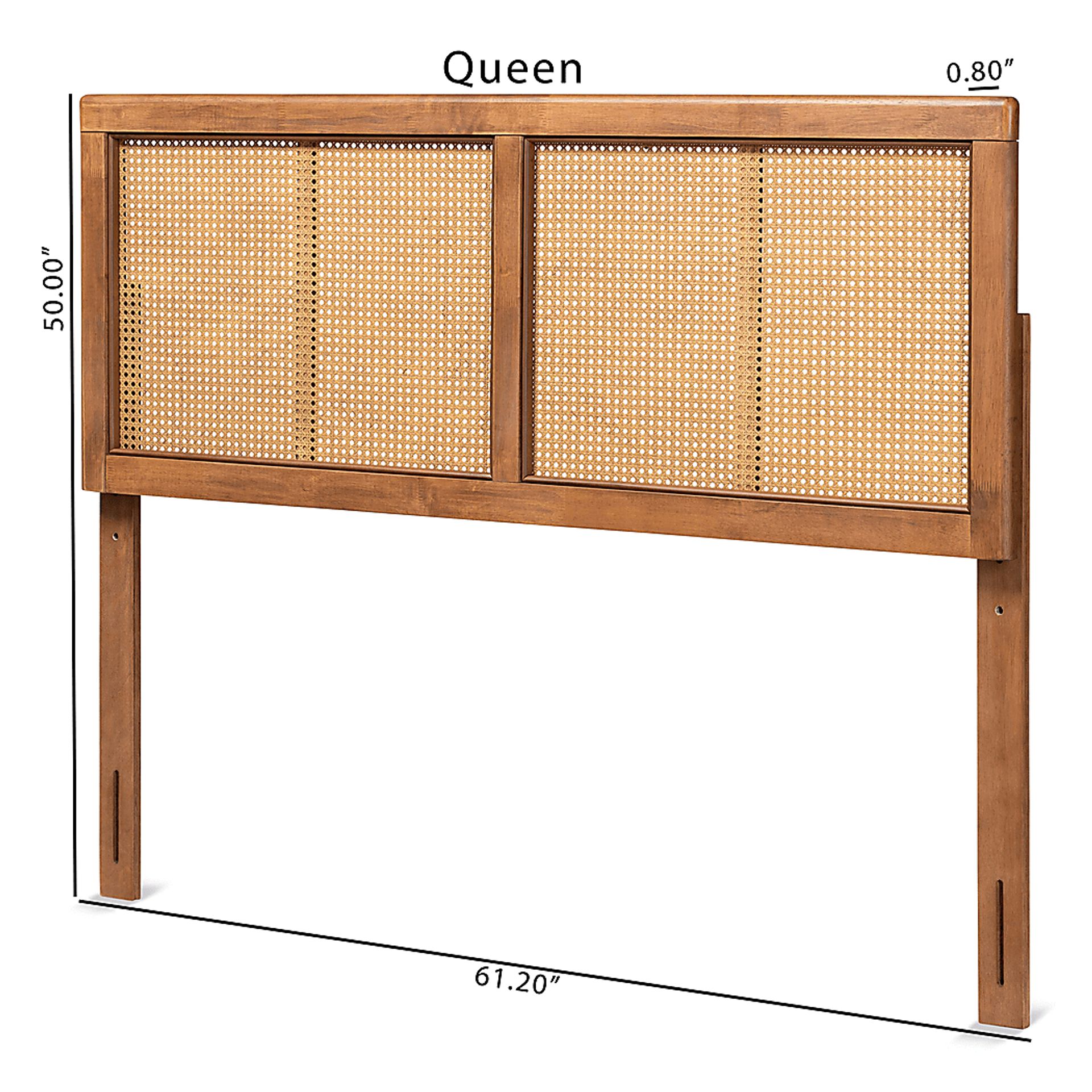 Flowerdale Brown Queen Headboard - Image 6
