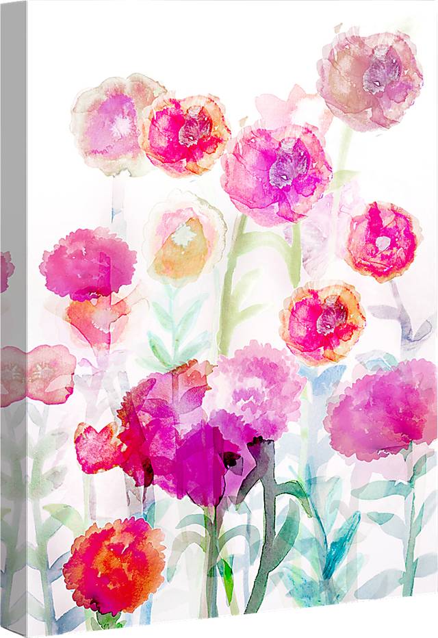Flowers In Bloom Pink Artwork - Thumbnail - Image 2
