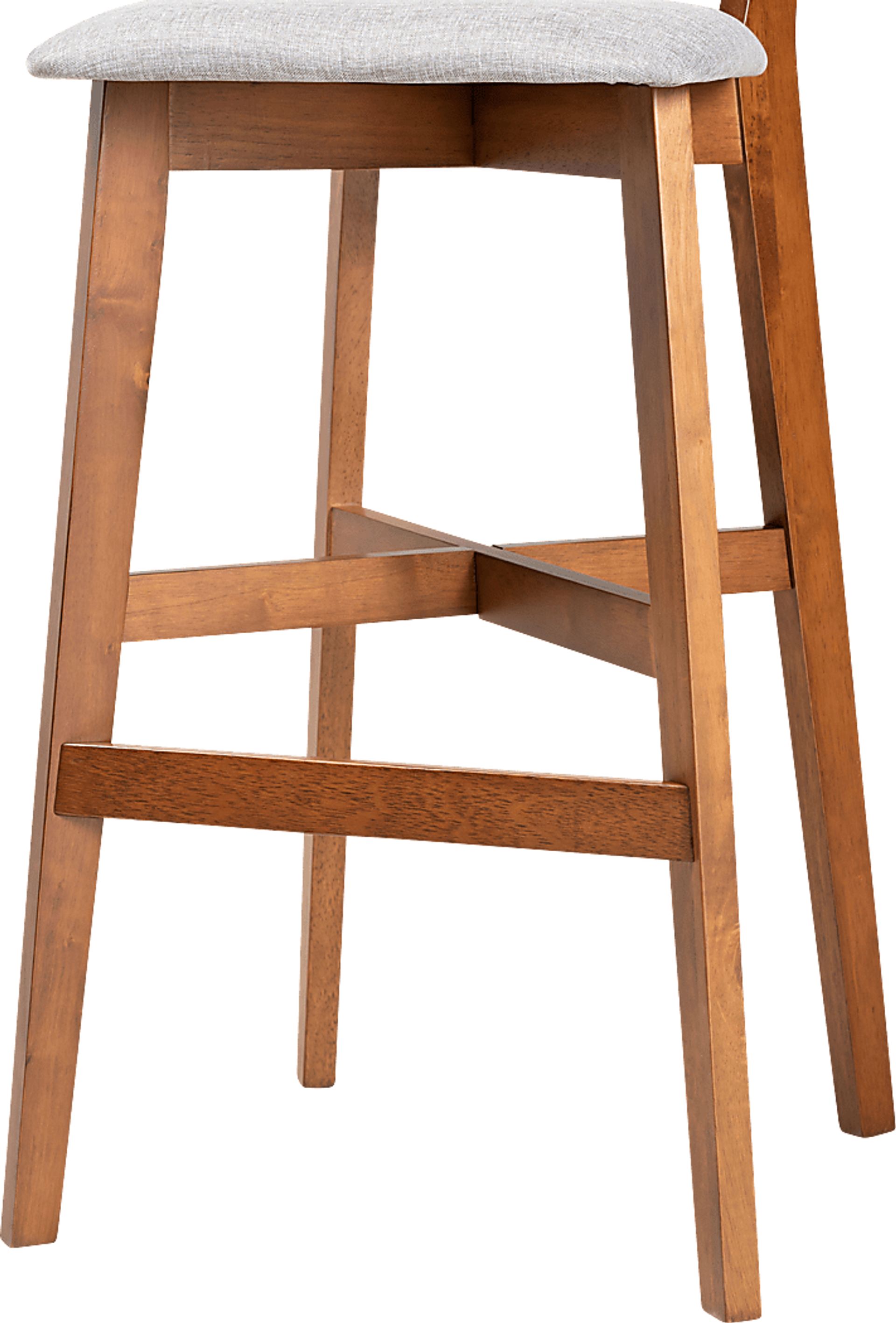 Flowertown Gray Bar Stool, Set of 2 - Image 5