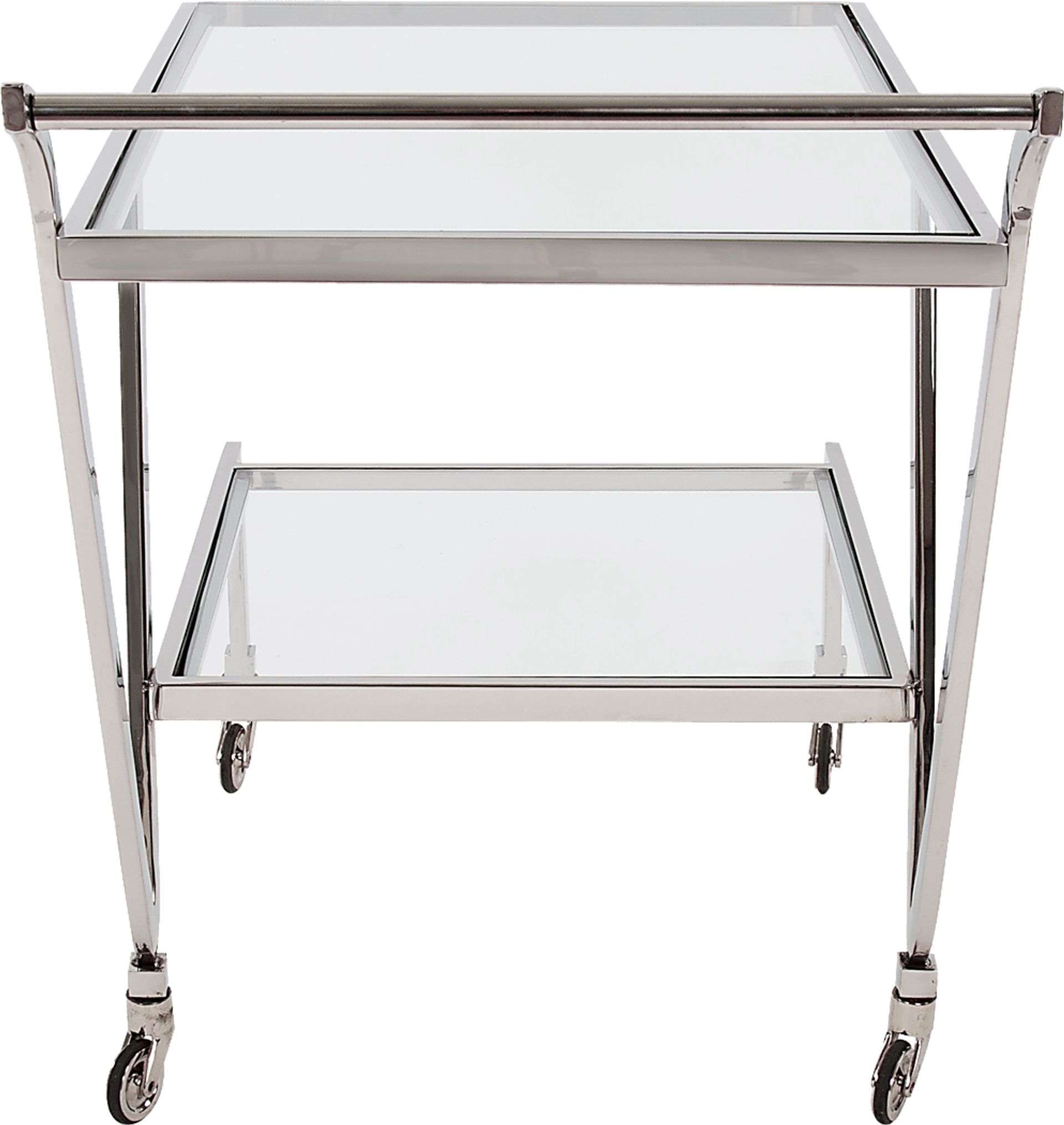 Flowertuft Gray Bar Cart - Image 6