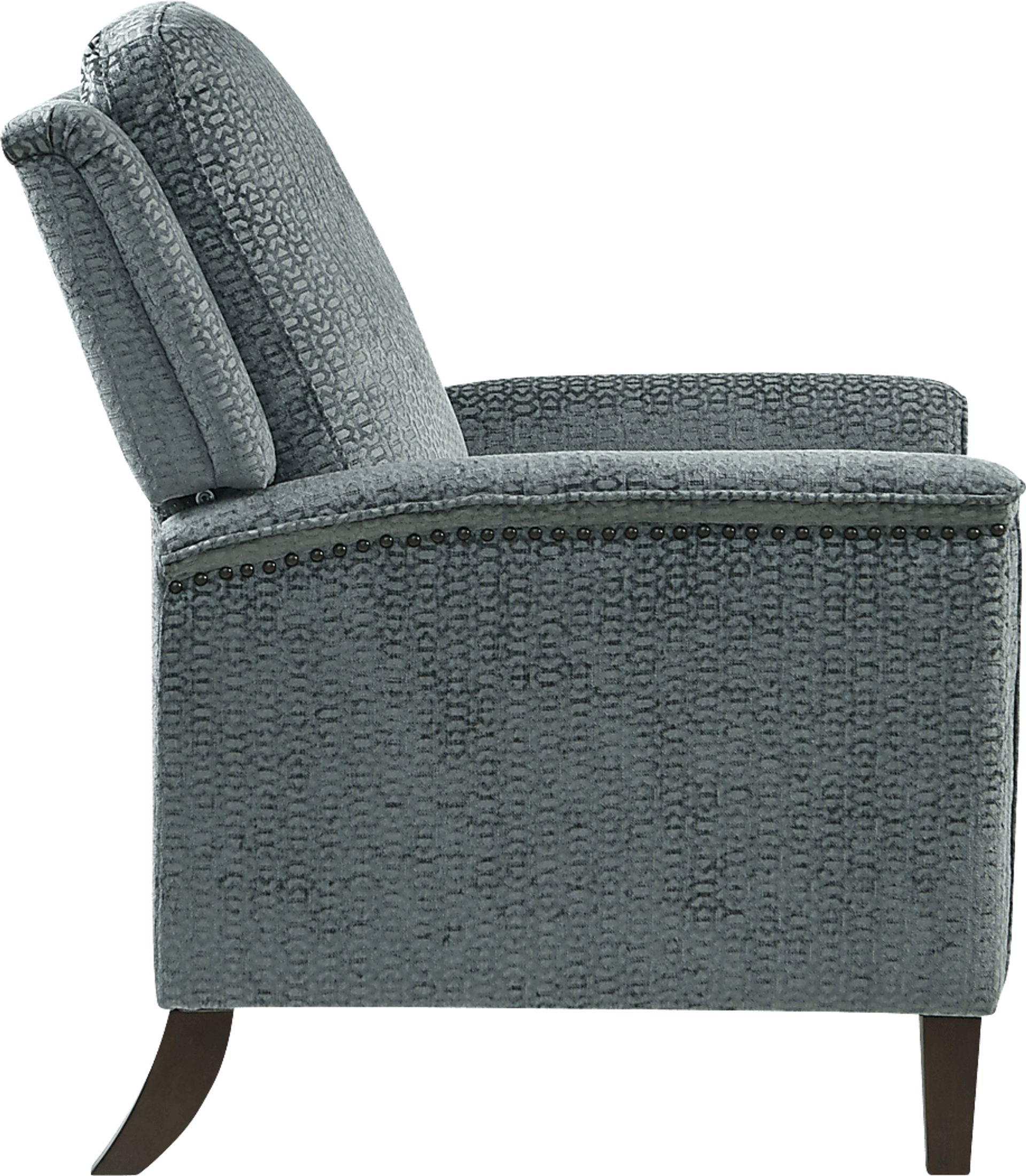 Flowerwood Charcoal Recliner - Image 3