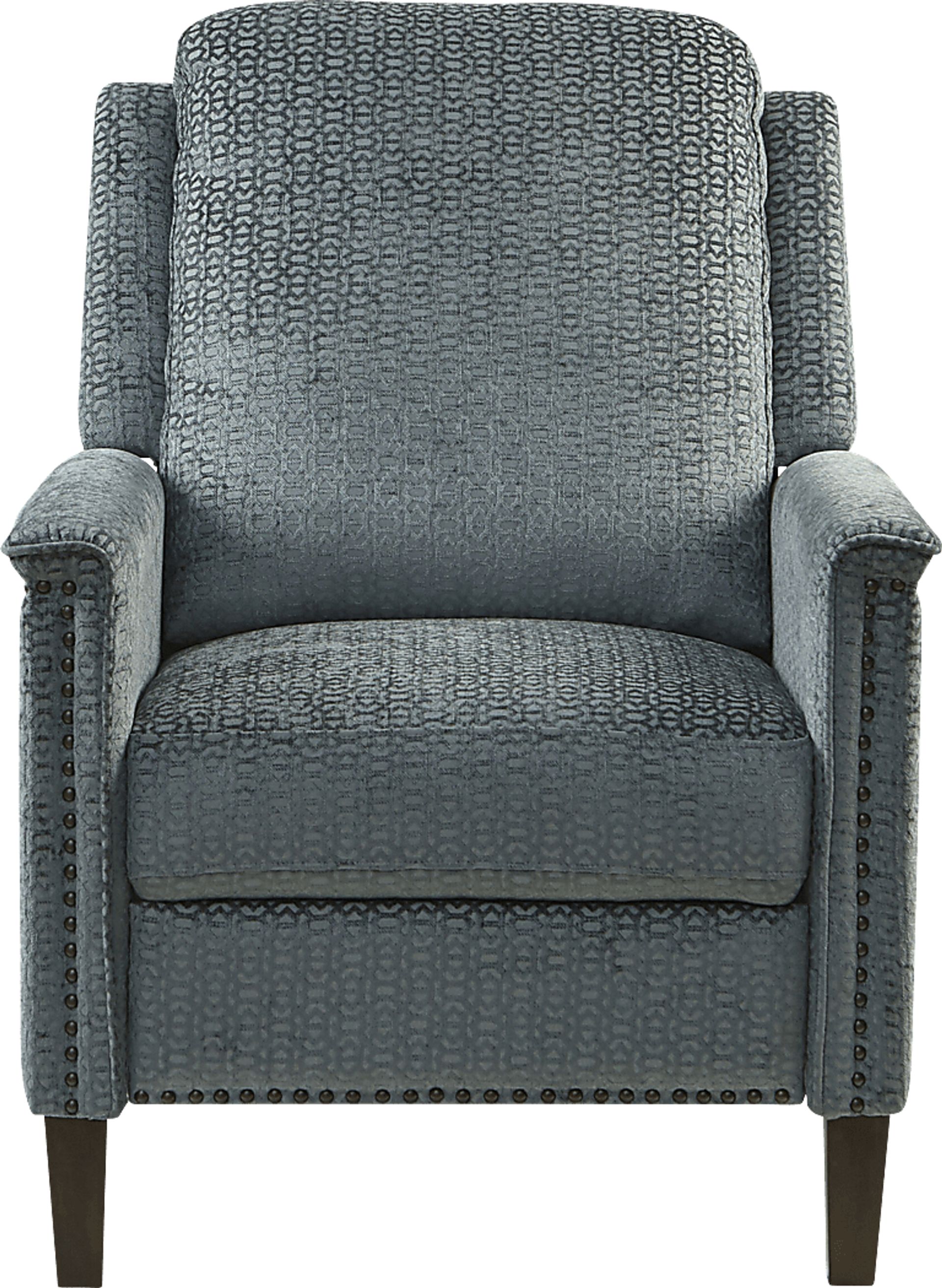 Flowerwood Charcoal Recliner - Image 6
