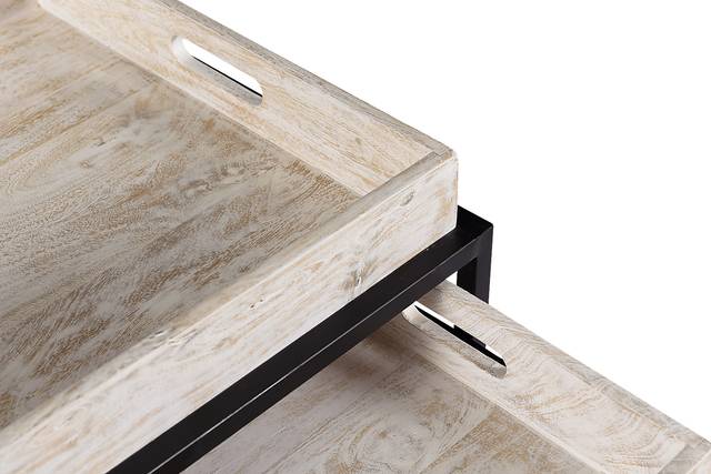 Floynell White Nesting Tables, Set of 2 - Thumbnail - Image 5
