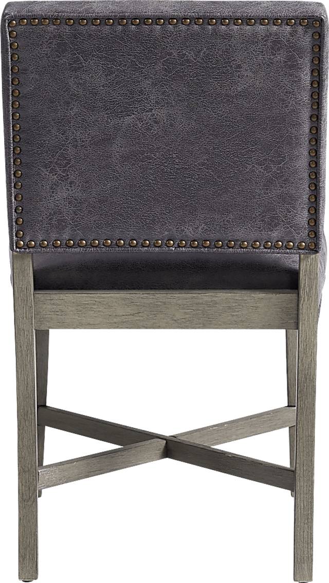 Flucords Gray Side Chair, Set of 2 - Thumbnail - Image 4