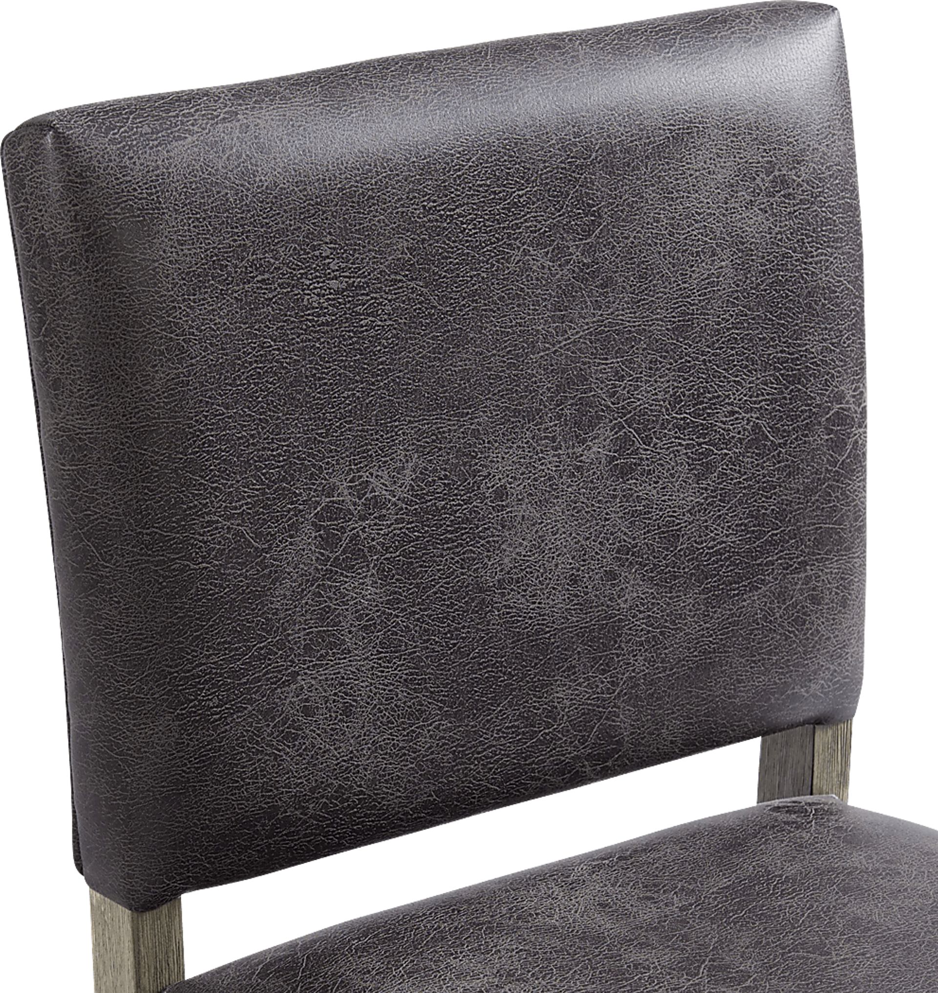 Flucords Gray Side Chair, Set of 2 - Image 8