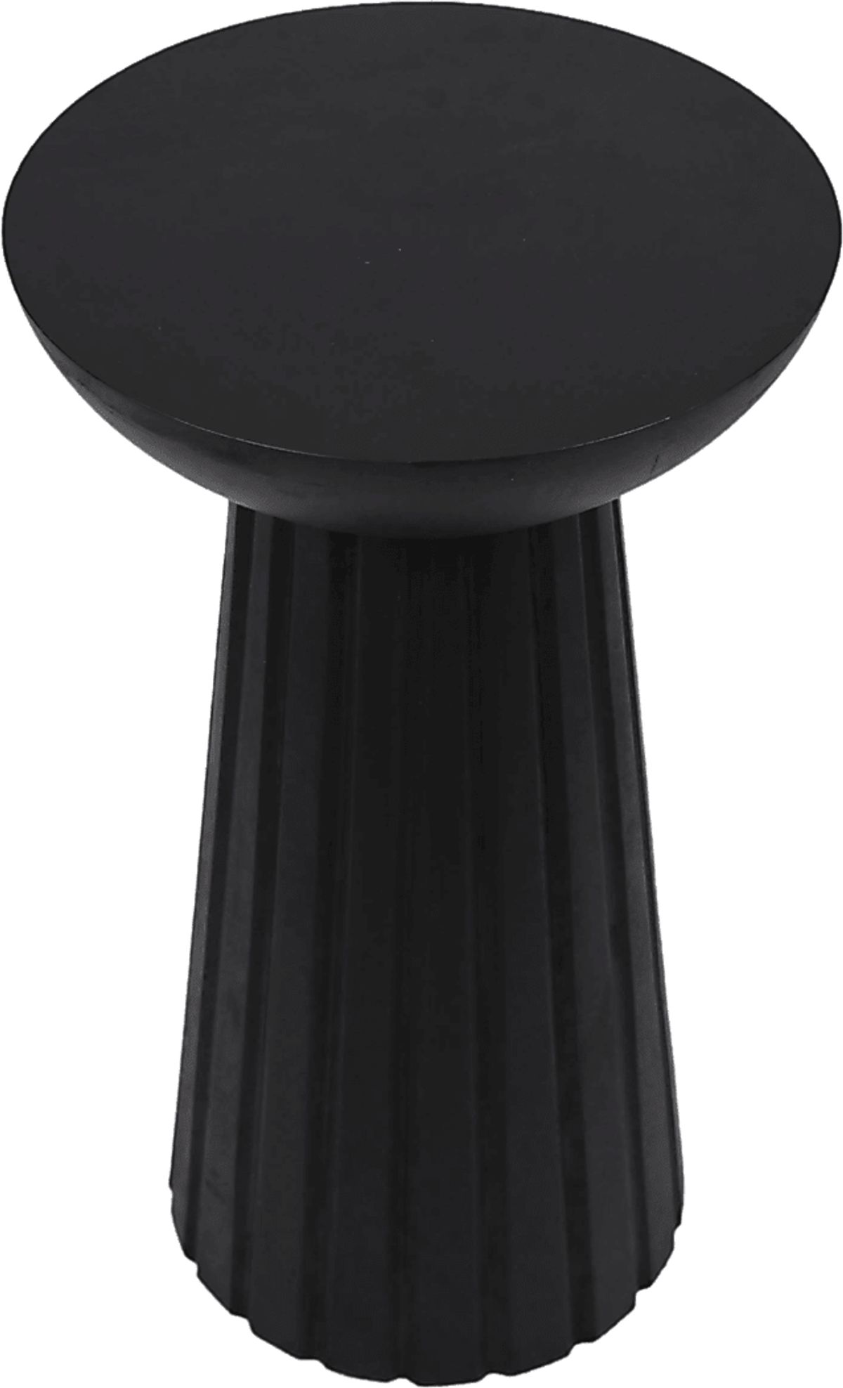 Flute Ridge Black Accent Side Table | Rooms to Go