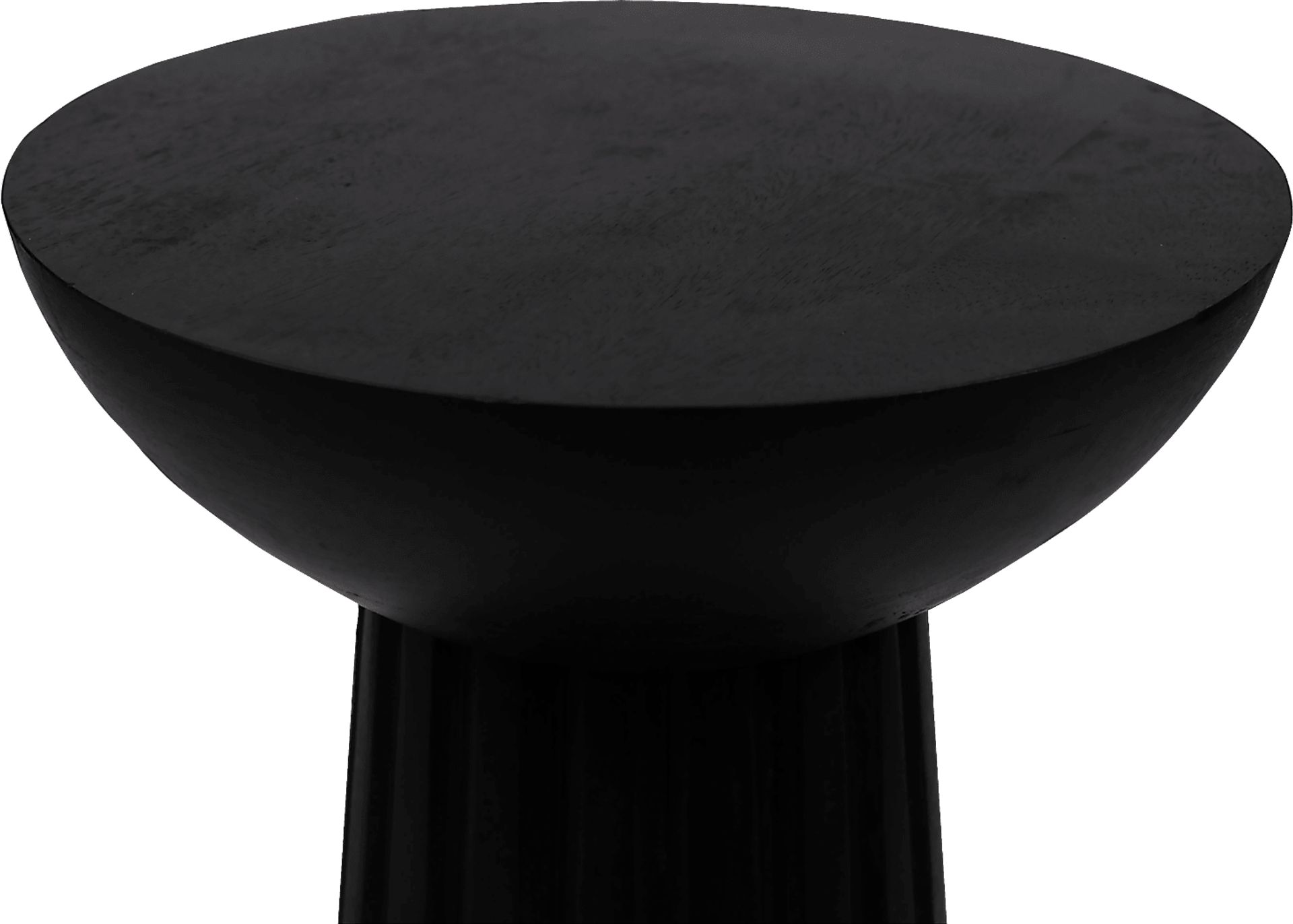 Flute Ridge Black Accent Table - Image 4