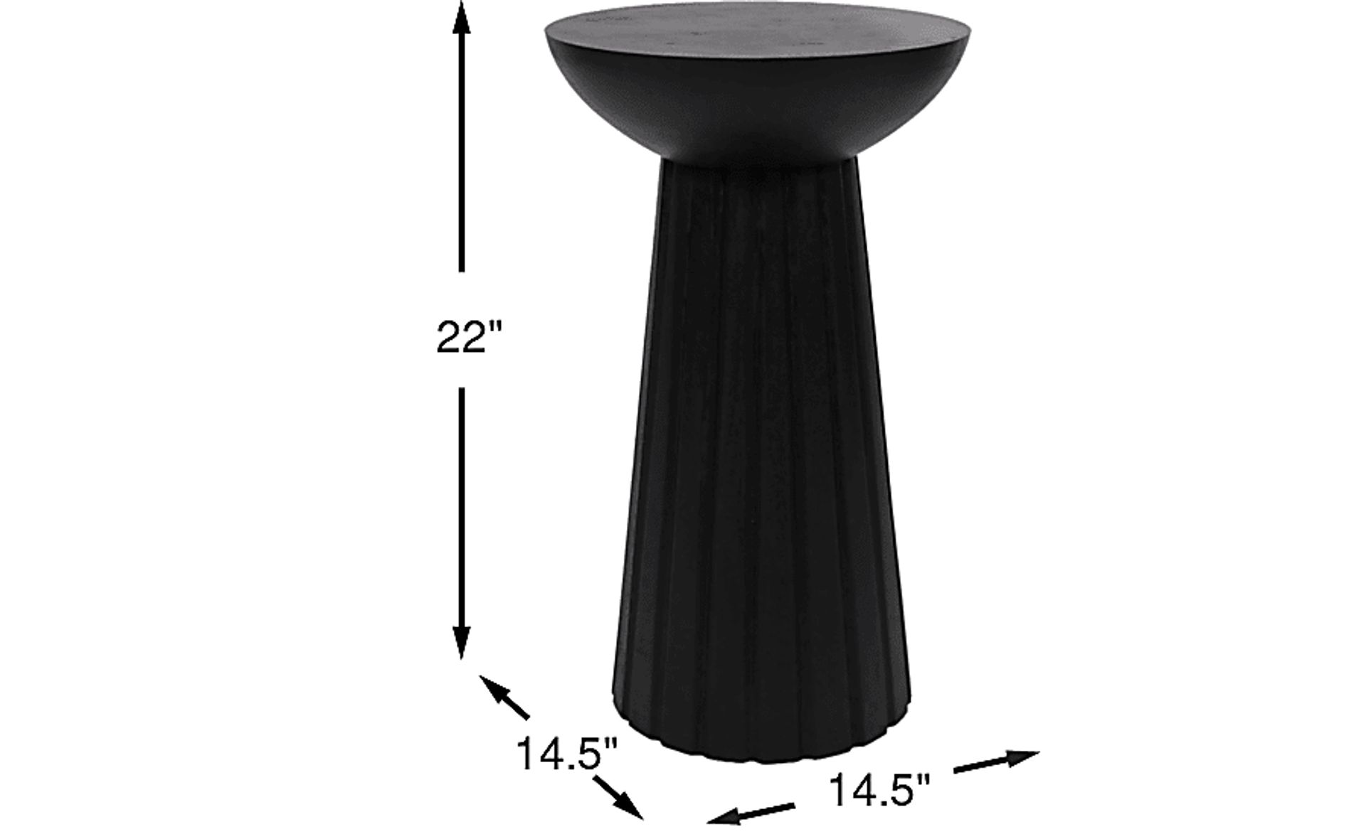 Dimension Image. Please refer to the Dimension Tab on this page for dimension details.