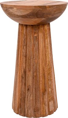 Flute Ridge Natural Accent Table