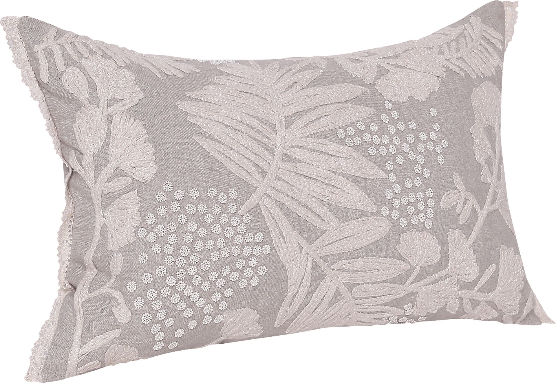 Fluxroot Beige Lumbar Pillow - Image 4