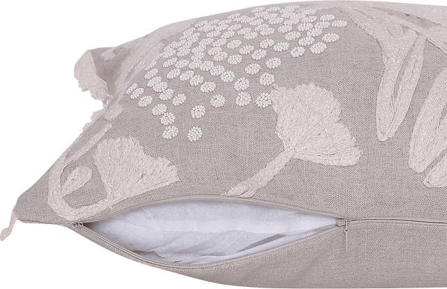 Fluxroot Beige Lumbar Pillow - Thumbnail - Image 6
