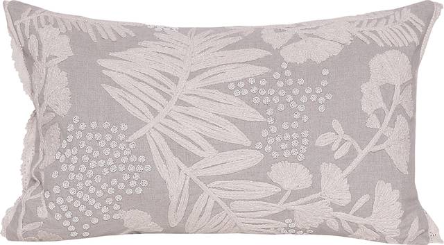 Fluxroot Beige Lumbar Pillow - Thumbnail - Image 1