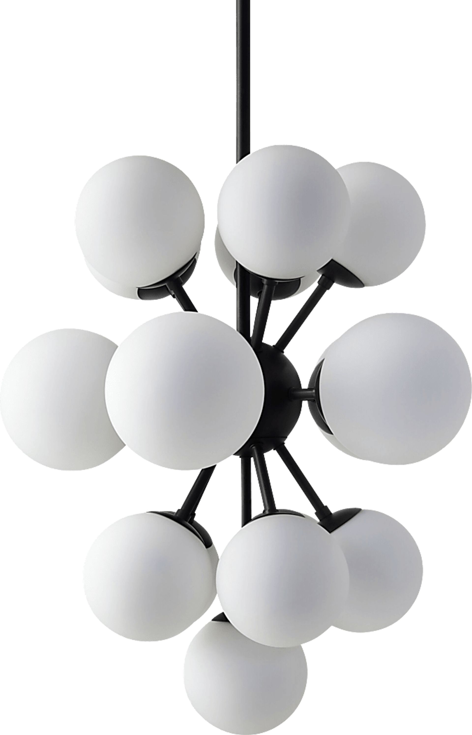 Fluxy Black Chandelier - Image 1