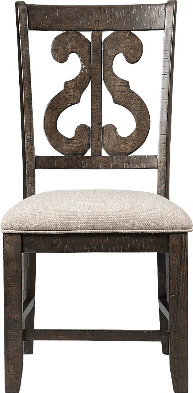 Foalgarth Brown Side Chair Set - Thumbnail - Image 3
