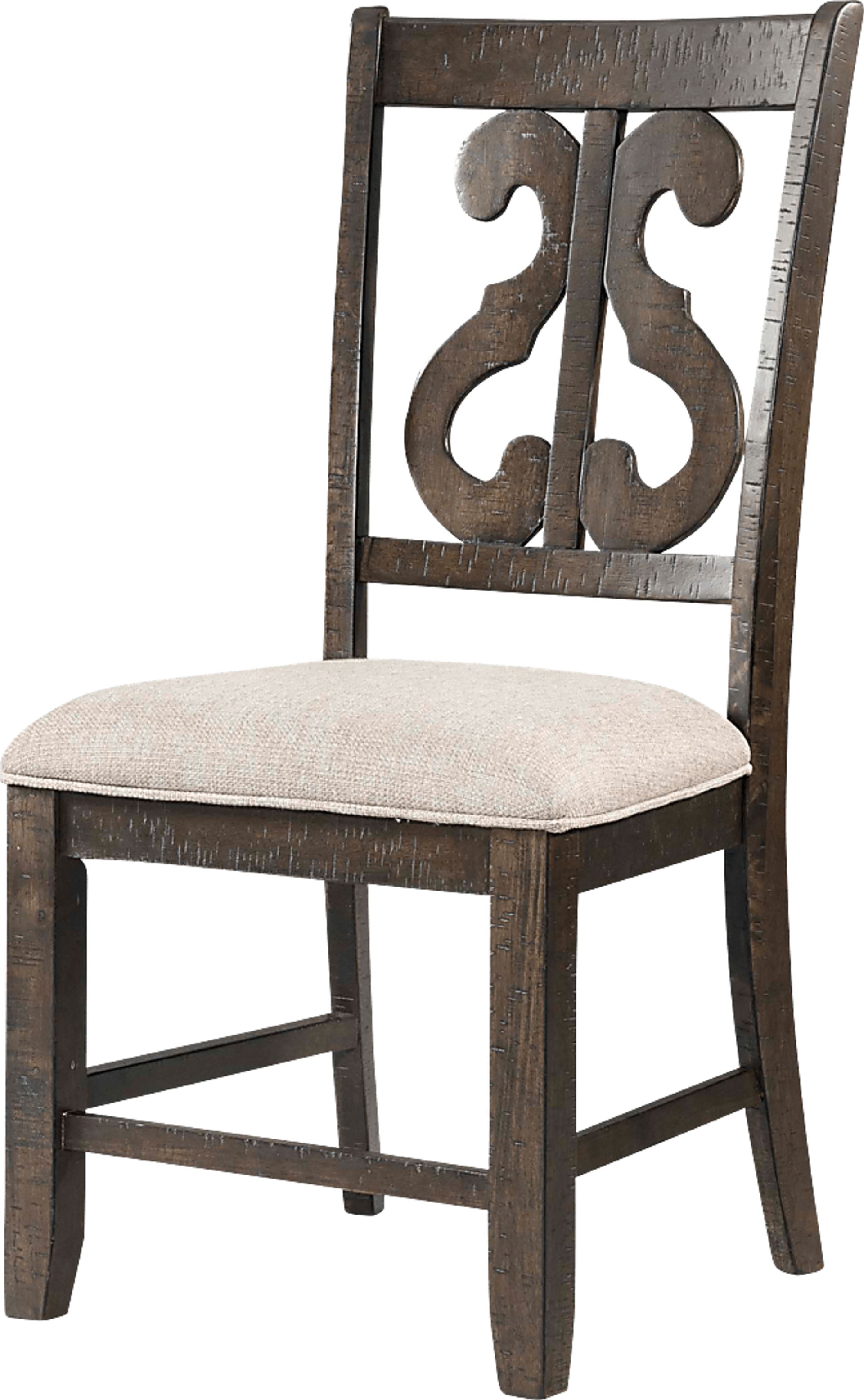 Foalgarth Brown Side Chair Set - Image 9