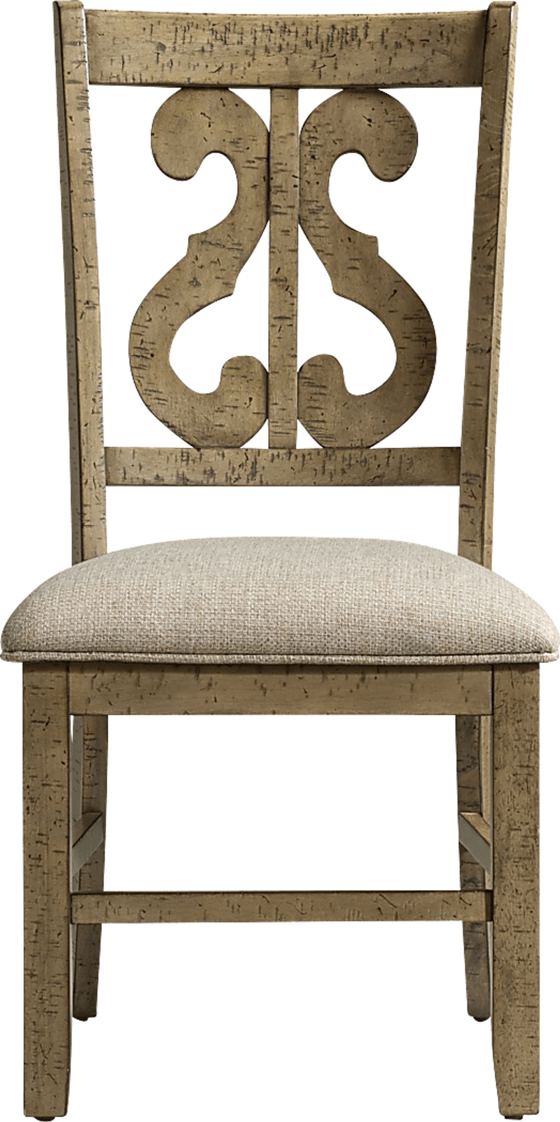 Foalgarth Taupe Side Chair Set - Image 4