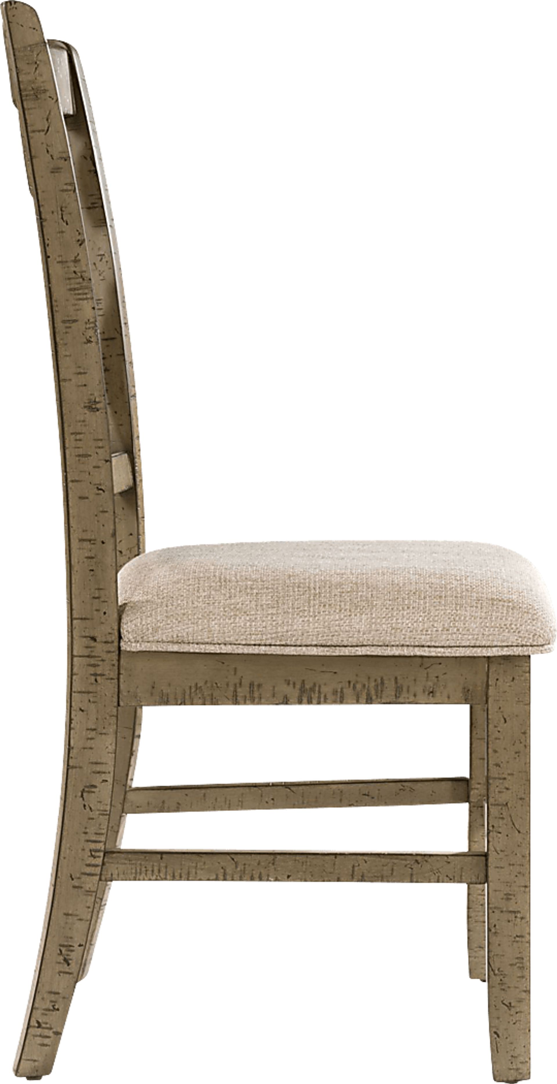 Foalgarth Taupe Side Chair Set - Image 5