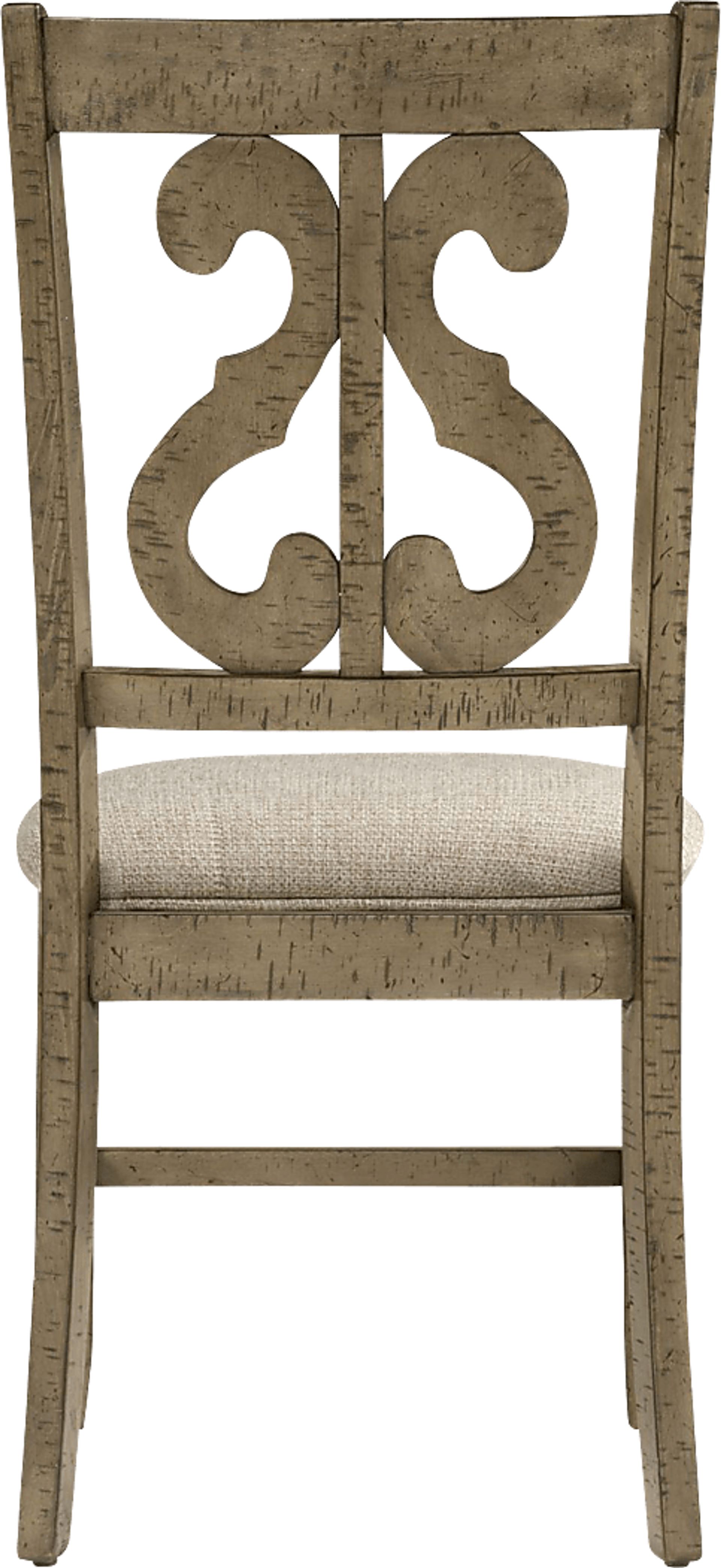 Foalgarth Taupe Side Chair Set - Image 6