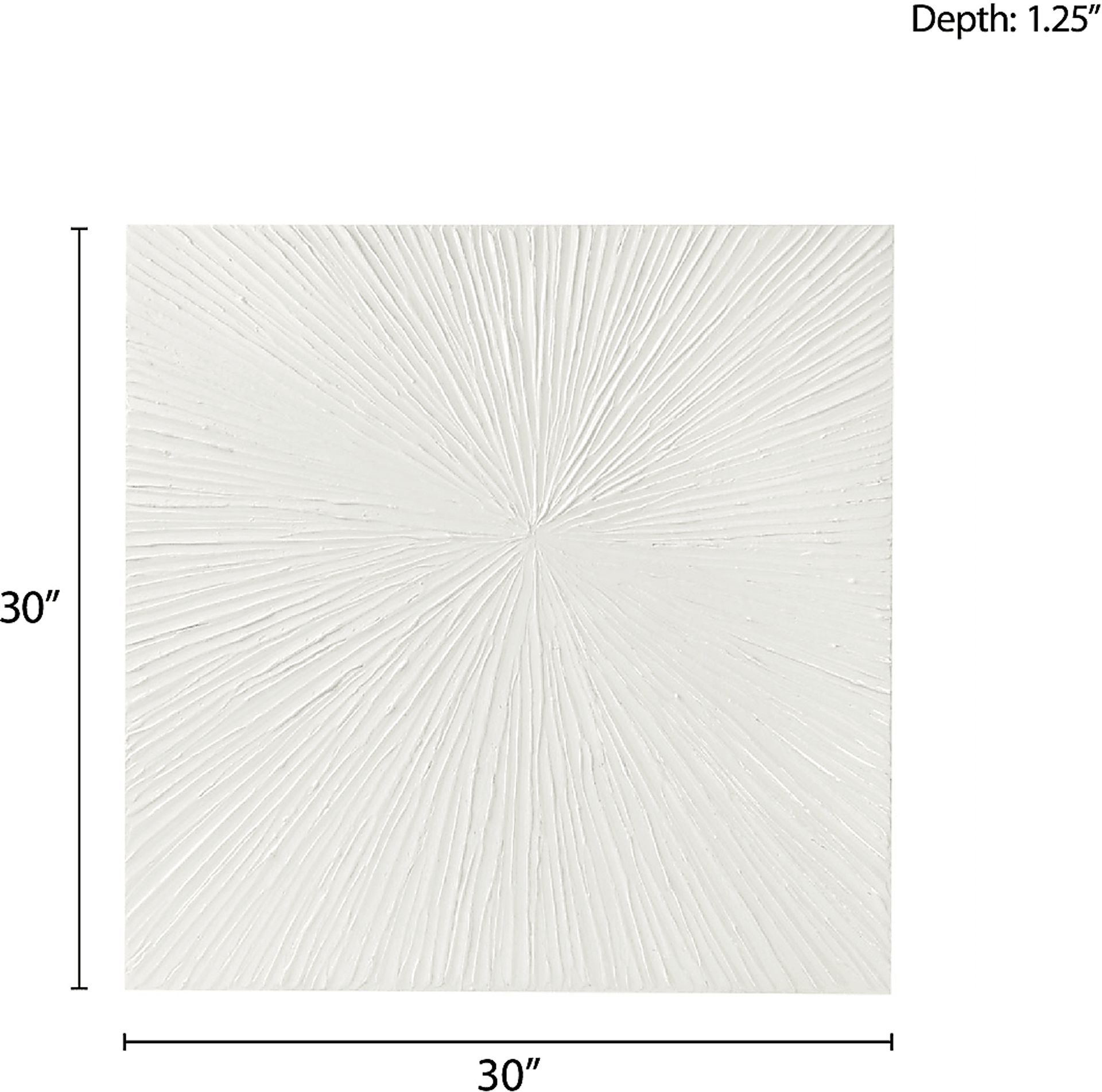 Foamore White Artwork - Image 2