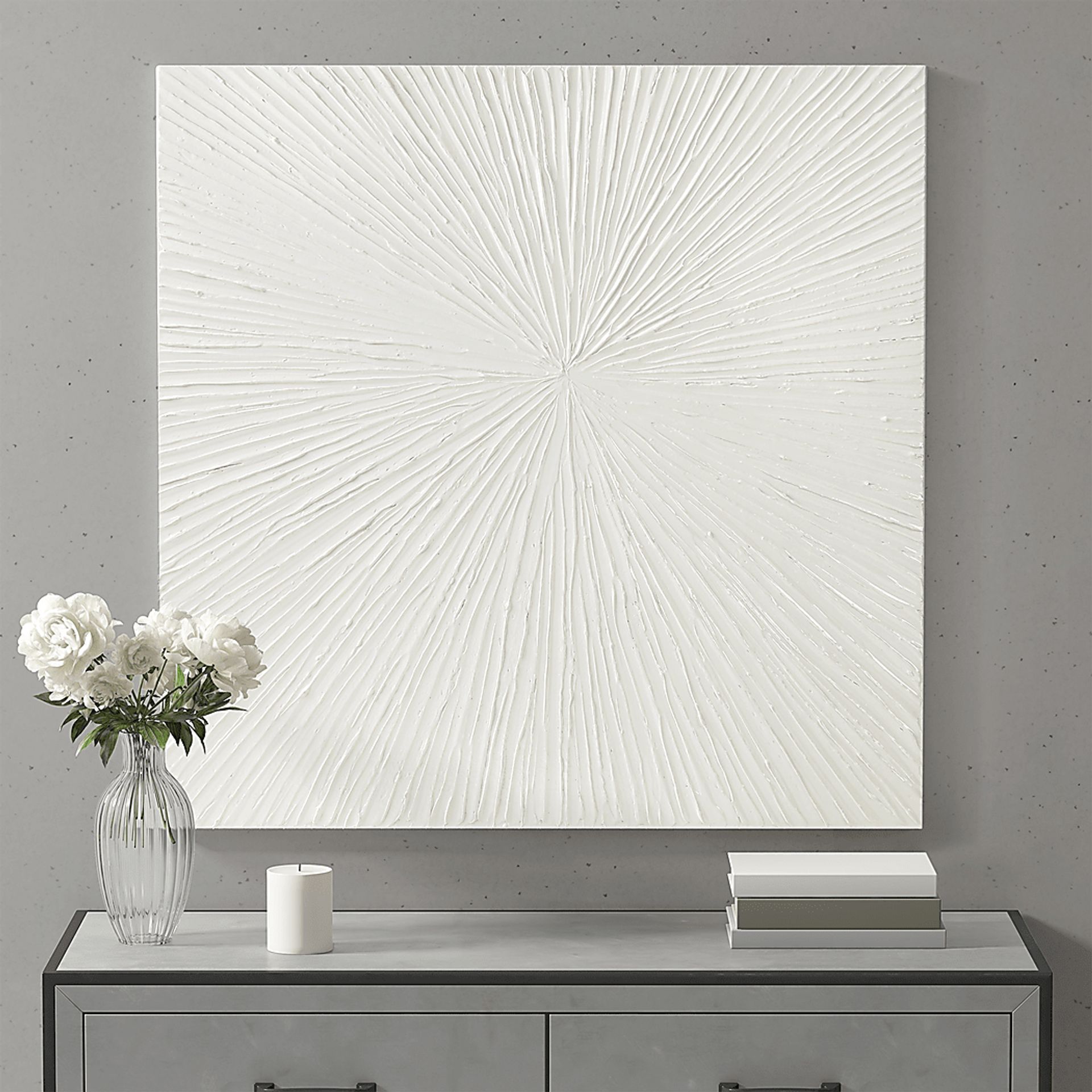 Foamore White Artwork - Image 5