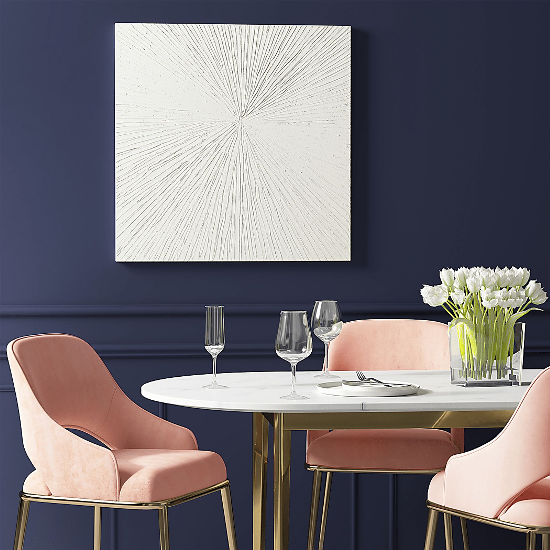 Foamore White Artwork - Image 6