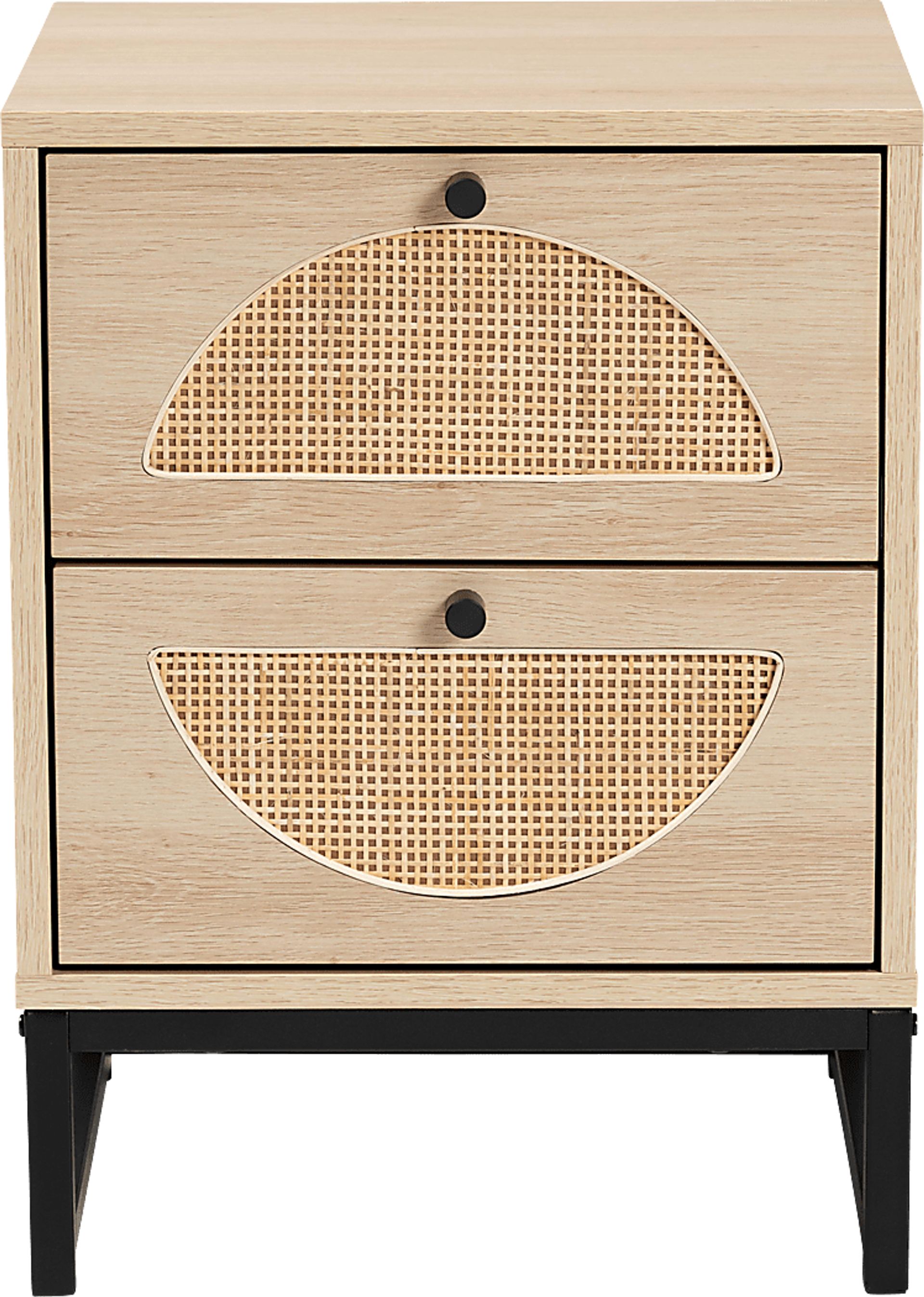 Foch Light Brown Nightstand - Image 3
