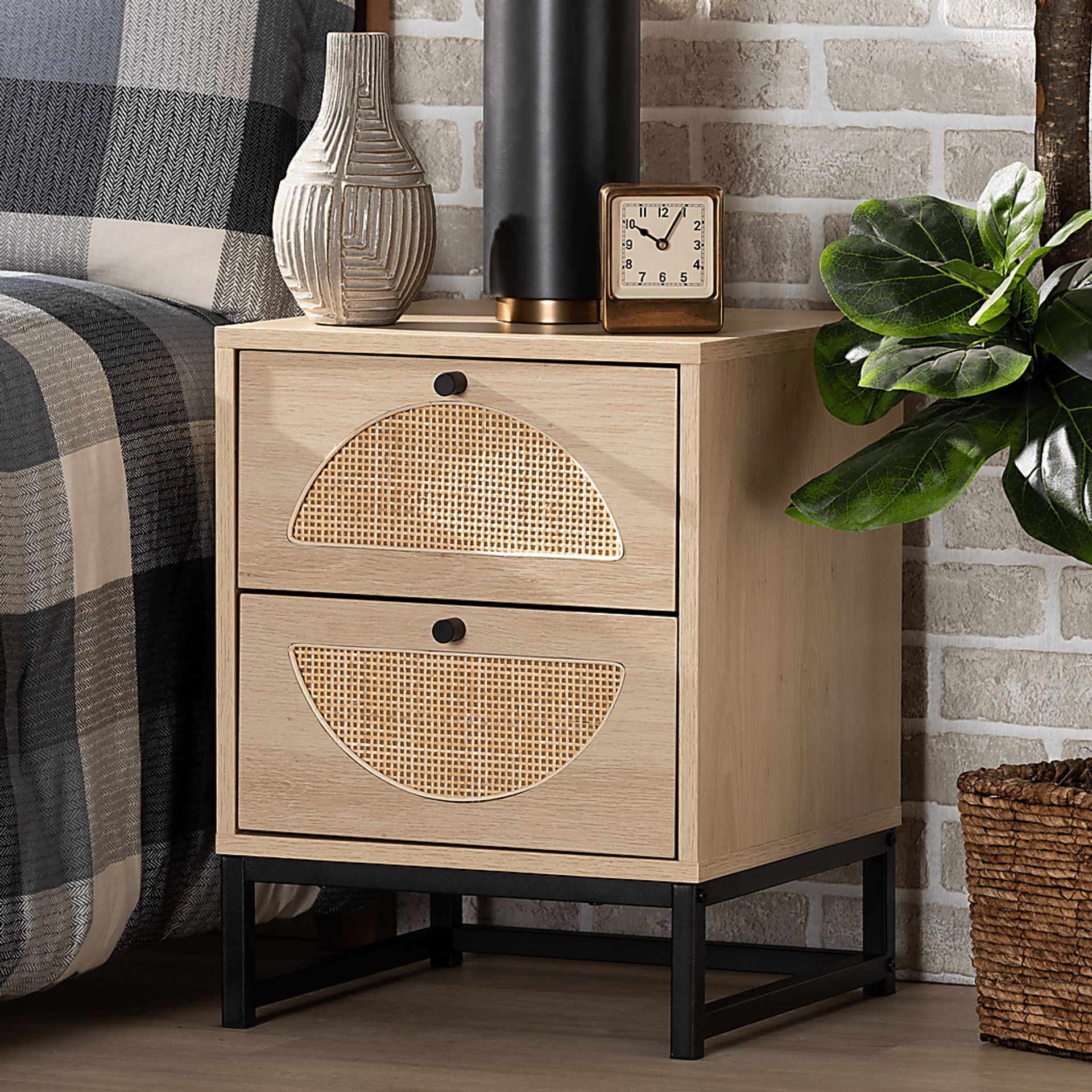 Foch Light Brown Nightstand - Image 6