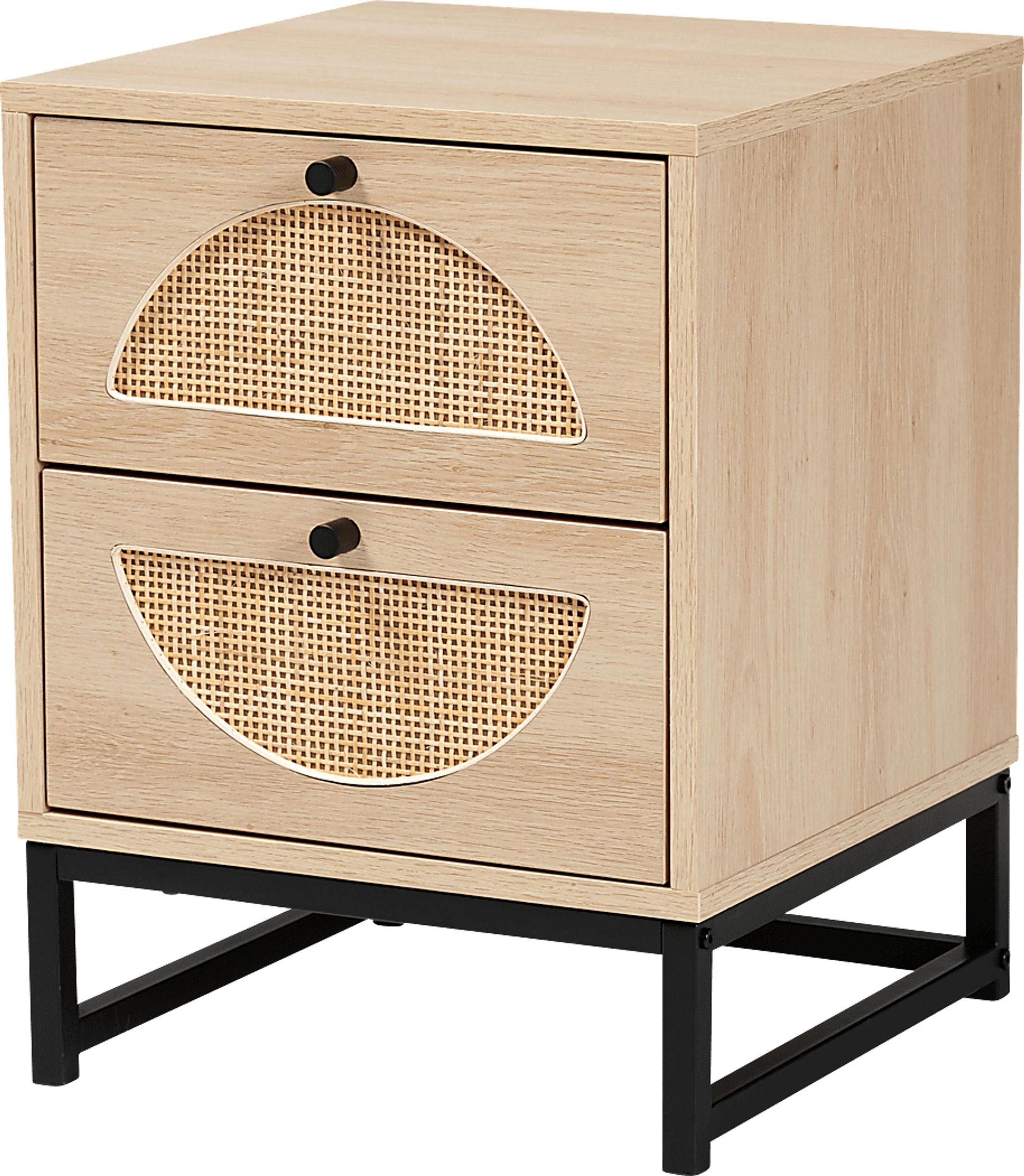 Foch Light Brown Nightstand - Image 1
