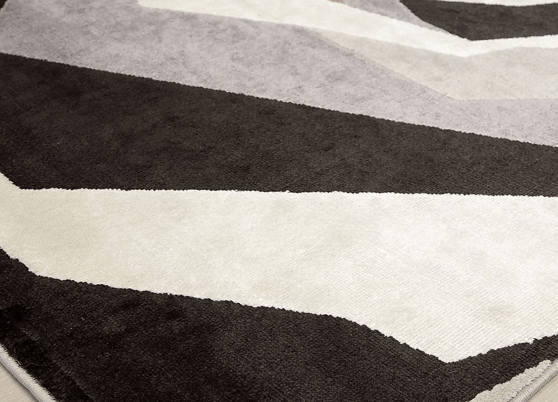 Fodali Black 5' x 7' Rug - Image 5